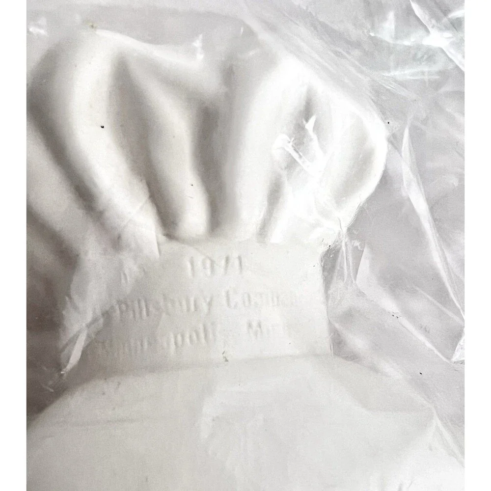 Vintage 1971 Pillsbury Doughboy Poppin Fresh Swivel Head NOS Sealed